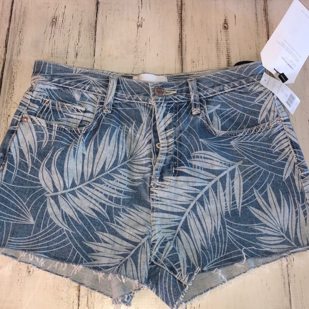 High Waisted Denim short